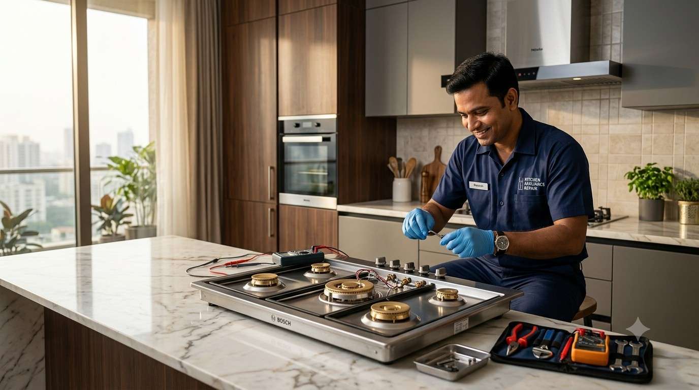 Oven repair service in Thane kitchen