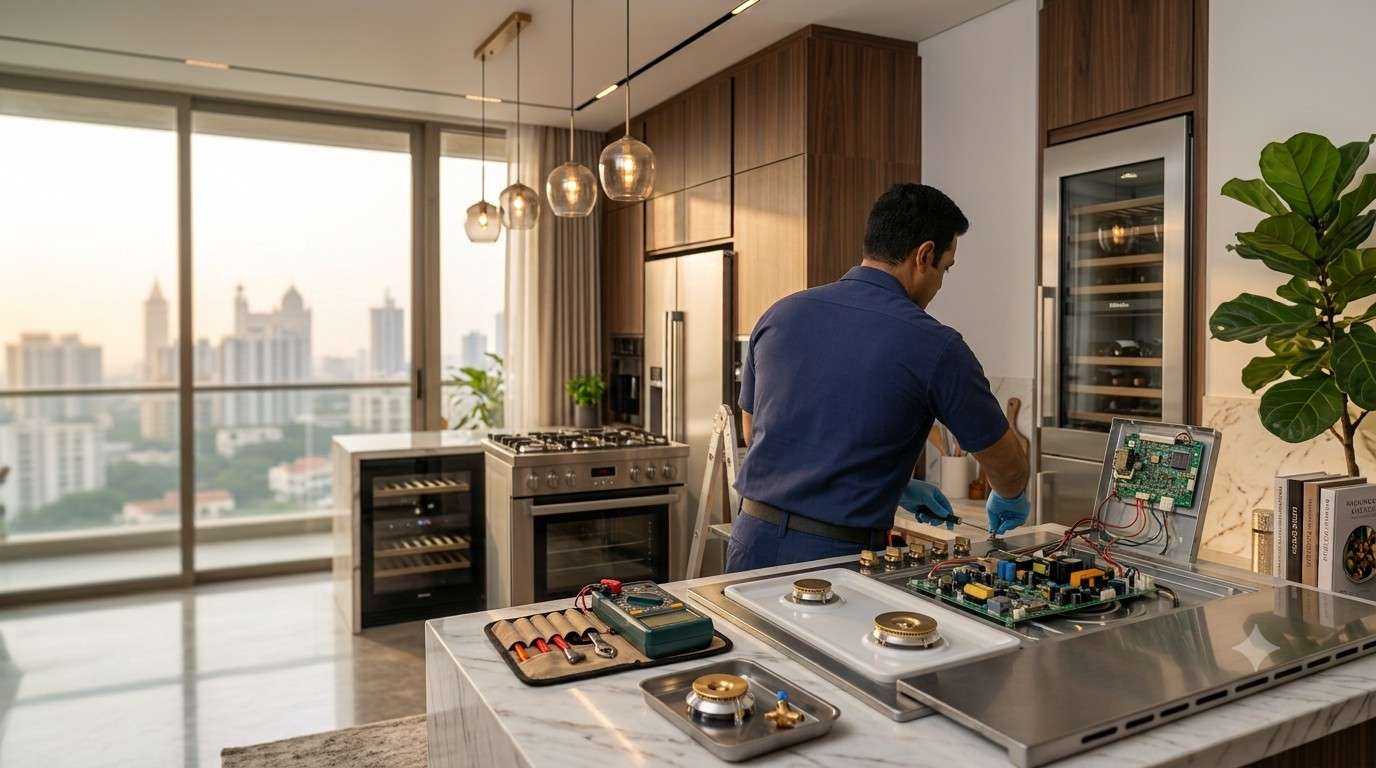 Kitchen chimney repair service in Thane