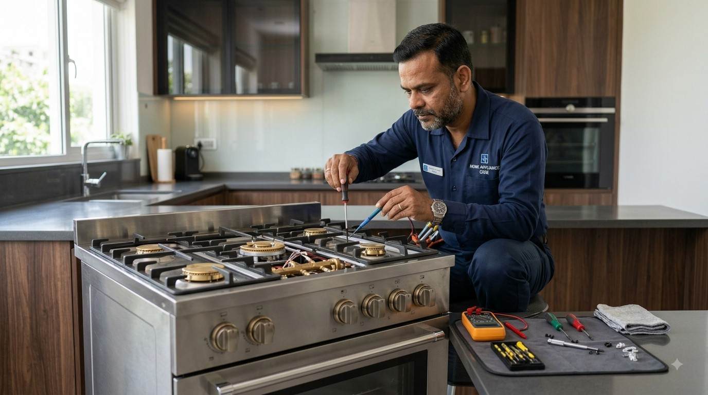 Genuine spare parts used for kitchen appliance repair in Borivali