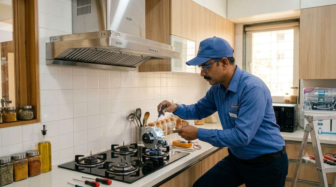 Built-in hob repair service in Santacruz Mumbai
