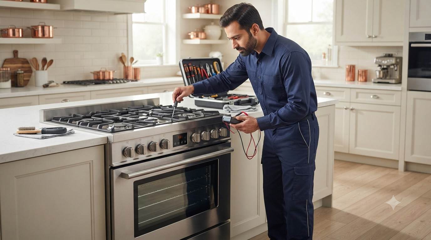 Hob and cooking range repair in Bandra